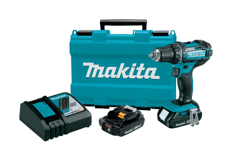 18V Compact Lithium-Ion Cordless 1/2" Driver-Drill Kit