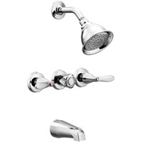 82603 Tub-Shower Faucet 3-Handle Chrome