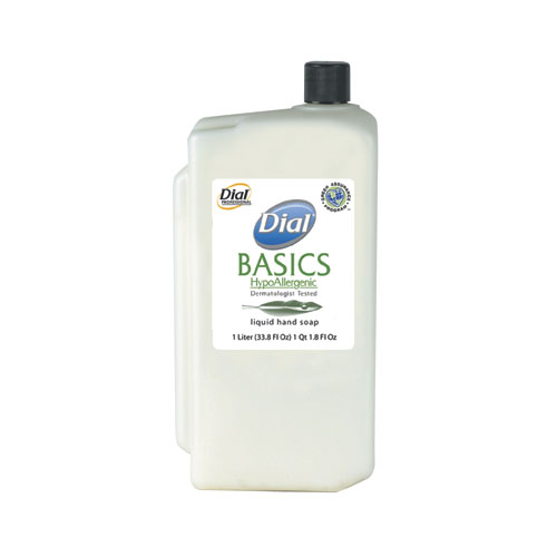Dial Basics HypoAllergenic Liquid Hand Soap Refills, 8 Refills 